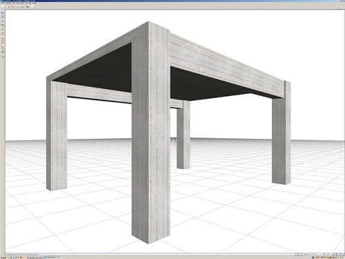 Εικόνα 3.3.6-1: Ο φορέας της μελέτης <B_331> του συνοδευτικού λογισμικού<br/>